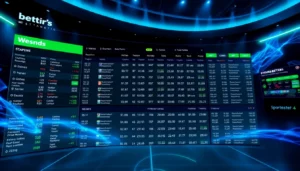 Interactive betting platform on uu88.cymru with vibrant colors and engaging live sports graphics emphasizing user engagement.