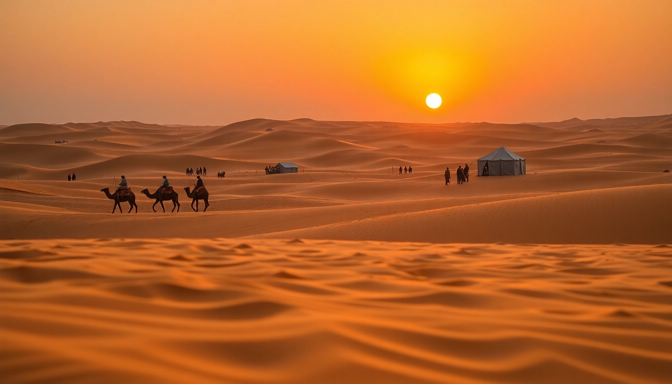 Experience the thrill of a desert tour from Marrakech with camel rides and sunset views across golden dunes.