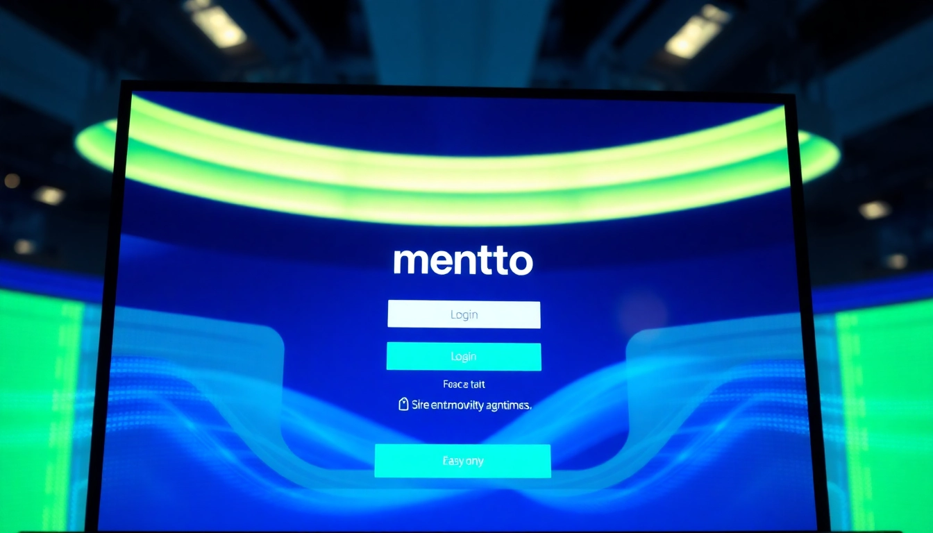 Mentoto login page with secure access for trusted online togel platform proceedings, highlighting user-friendly interface and safety features.