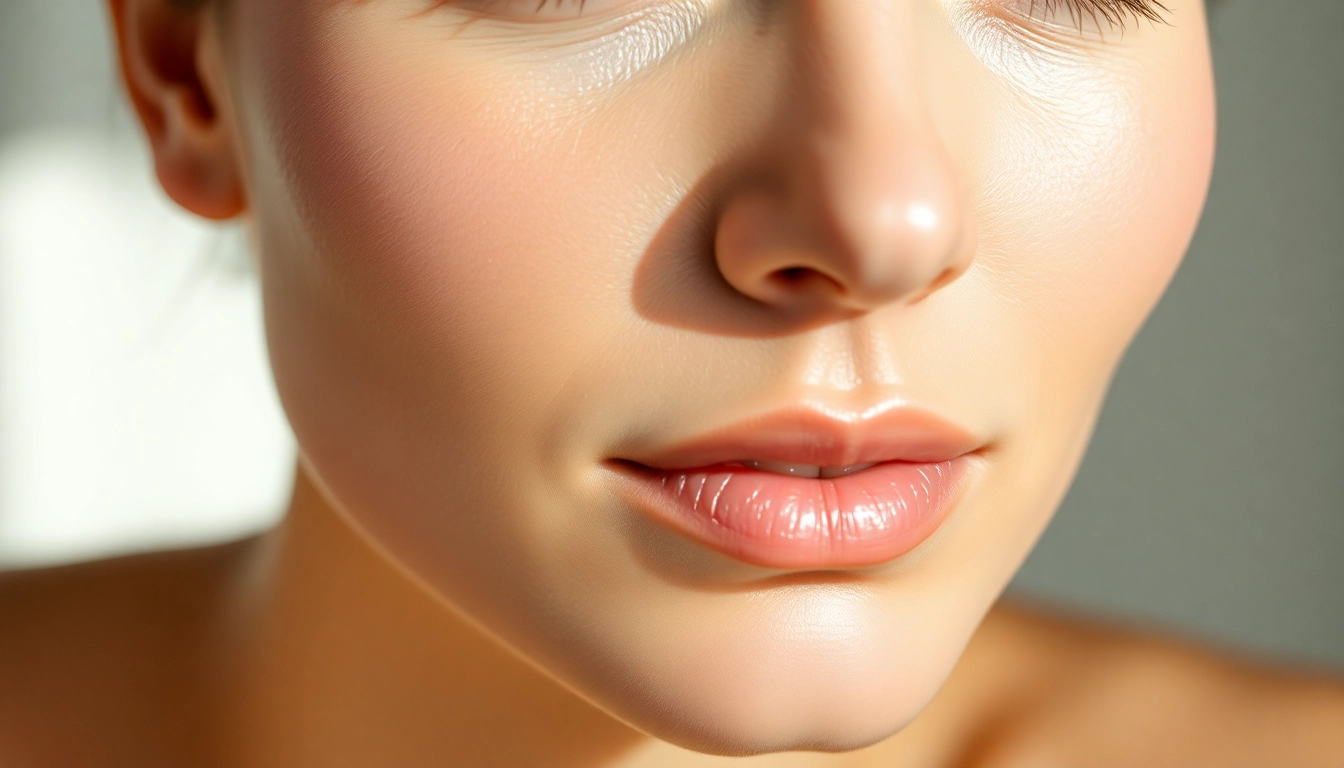 Professional Fadenlifting Zürich procedure demonstrating facial skin tightening with minimally invasive technique.