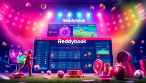 Reddybook betting platform showcasing live cricket and casino games with user-friendly interface for seamless gameplay.