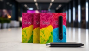 Detailed view of Terea sigara sticks designed for IQOS Iluma with colorful packaging highlighting quality and innovation.