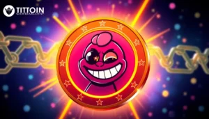 Engaging Crypto Meme Coin featuring Pepe the frog on multi-chain platforms, highlighting