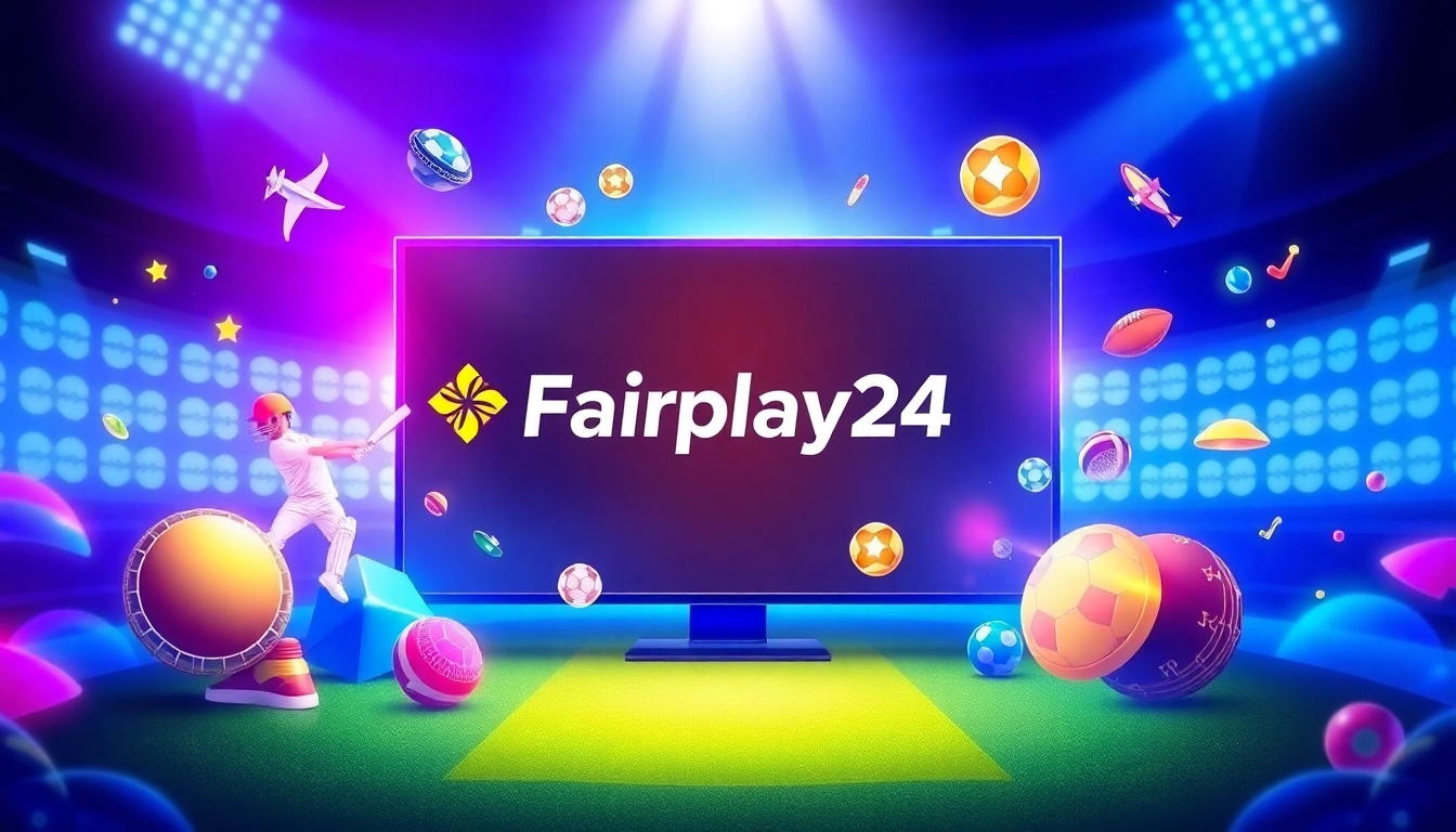 Fairplay24 online betting platform showcasing diverse sports betting options and secure user