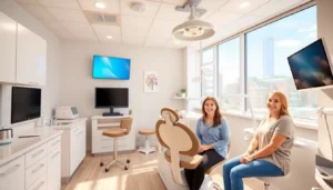 Warm and inviting Ventura Bright Dental clinic with friendly staff providing top-quality dental